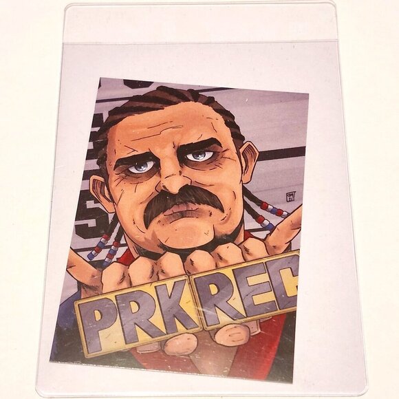 *5 for $20* Parks and Rec Limited Edition Art Card - Bam Box - Picture 1 of 2